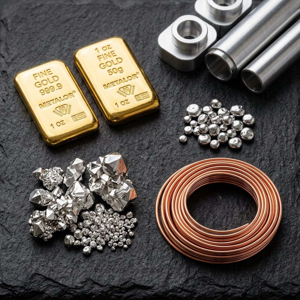 Extracted Premium Metals